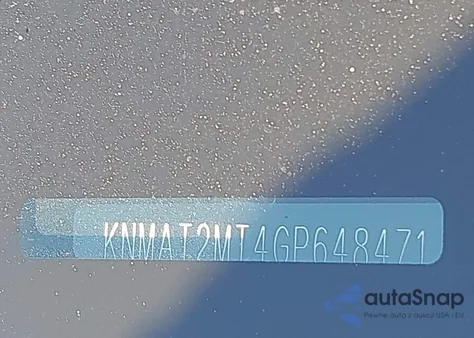 2016 Nissan Rogue S из США, поврежденный, VIN KNMAT2MT4GP648471